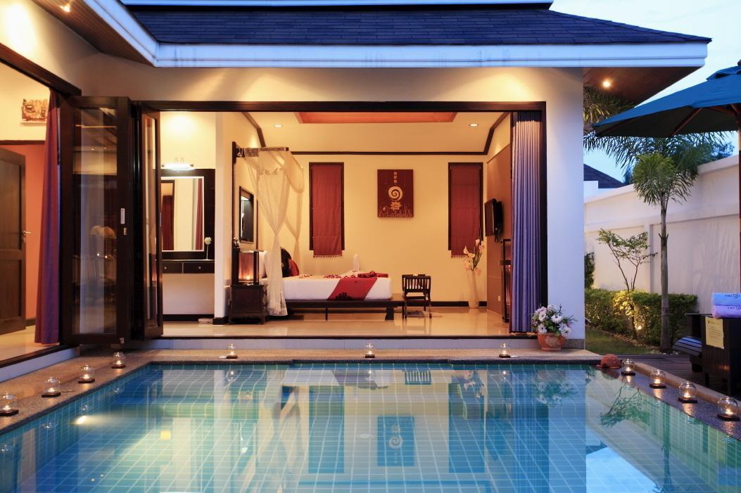 The Iris Pool Villa Rawai Quarto foto